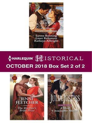 Harlequin Historical October 2018, Box Set 2 of 2 - ebook